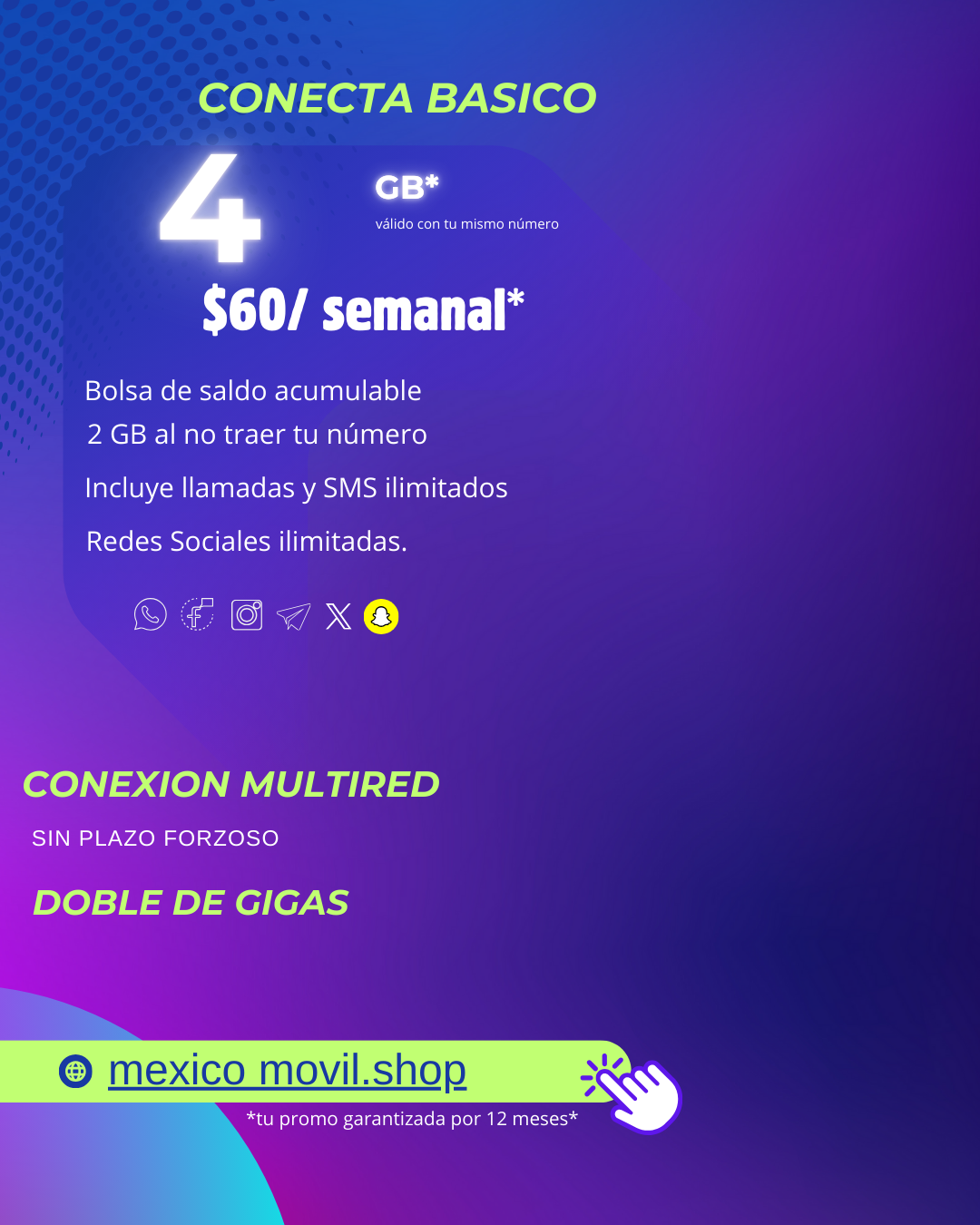 PAQUETE CONECTA BÁSICO