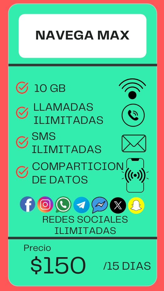 PAQUE NAVEGA MAX